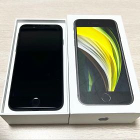 【美品】Apple iPhone SE 第2世代 ブラック64GB SIMフリー