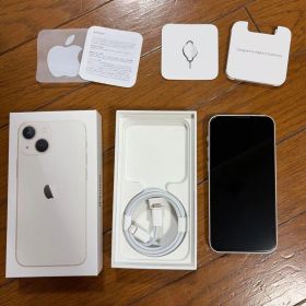 iPhone 13 mini 128GB 99% スターライト SIMフリー