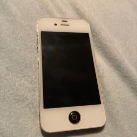ジャンク品 Apple iPhone 4s ホワイト 本体