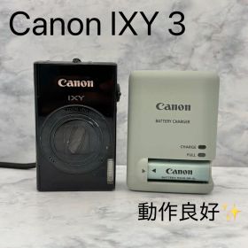 【希少品】 動作良好✨ Canon IXY 3 ブラック PC1735