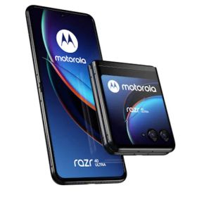 モトローラ motorola razr 40 ultra 6.9+3.6型 8GB/256GB インフィニットブラック SIMフリースマートフォン PAX40020JP フリップ 折りたたみ PAX40020JP
