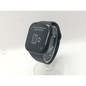 【中古】Apple Watch Series10 46mm Cellular ジェットブラックアルミニウムケース/ブラックスポーツバンド (M/L) MWY43J/A【立川フロム中武】保証期間１ヶ月