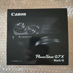 【新品未開封】 Canon PowerShot G7 X Mark III
