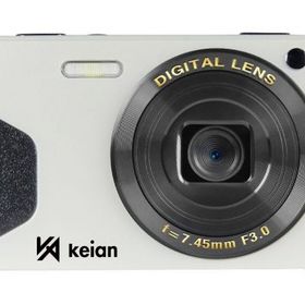 KEIAN デジタルカメラ KDC800 WH [ホワイト]