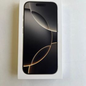 未開封 iPhone 16 Pro 128GB ナチュラルチタニウム バッテリー100% MYMY3J/A - 3194