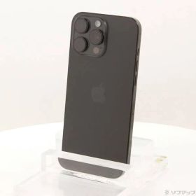 ソフマップ 〔中古品〕 iPhone16 Pro Max 512GB ブラックチタニウム MYWL3J／A SIMフリー【198】