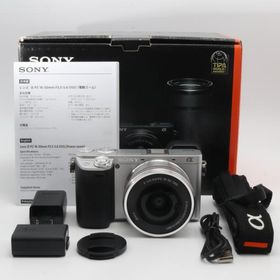 【シャッター回数：2800回】SONY α6400 パワーズームレンズキット ILCE-6400L シルバー 〔SONY E マウント〕