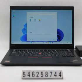 Lenovo ThinkPad X395 Ryzen 5 Pro 3500U 2.1GHz/8GB/256GB(SSD)/13.3W/FHD(1920x1080)/Win11 【546258744】