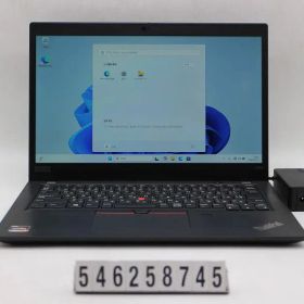 Lenovo ThinkPad X395 Ryzen 5 Pro 3500U 2.1GHz/8GB/256GB(SSD)/13.3W/FHD(1920x1080)/Win11 【546258745】