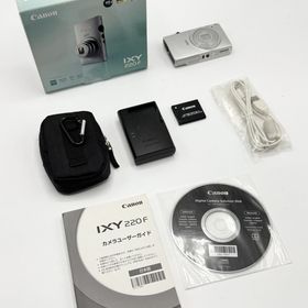 【中古 動作確認済】 Canon デジタルカメラ IXY 220F シルバー 光学5倍ズーム 広角24mm IXY220F(SL)