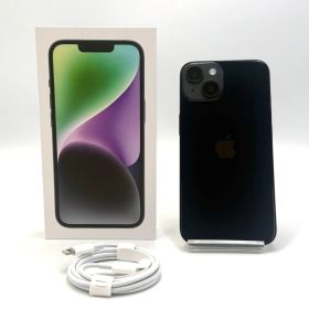【人気のミッドナイトカラー】Apple iPhone14 128GB A2881 MPUD3J/A 判定◯ docomo ドコモ SIMフリー SIMロックなし ミッドナイト アップル アイフォン スマホ モバイル 端末 付属品付き 中古 携帯電話
