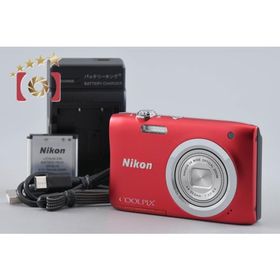 【中古】Nikon ニコン COOLPIX A100 レッド コンパクトデジタルカメラ