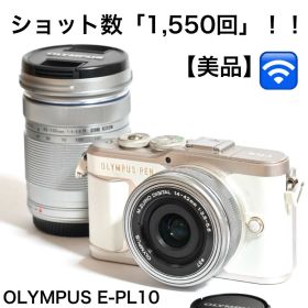 美品｜ショット数「1550回」★OLYMPUS E-PL10ダブルレンズキット