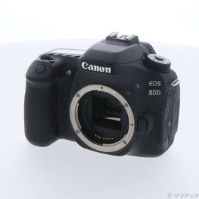 〔中古〕Canon(キヤノン) EOS 80D ボディ ブラック〔262-ud〕
