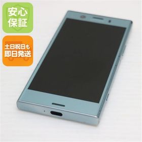 安心保証 良品中古 SO-02K Xperia XZ1 Compact ブルー 本体 白ロム