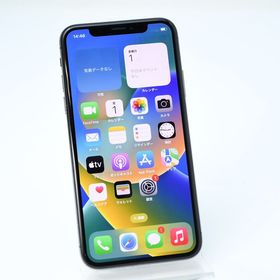 【訳あり】au SIMフリーiPhone X 256GB スペースグレイ