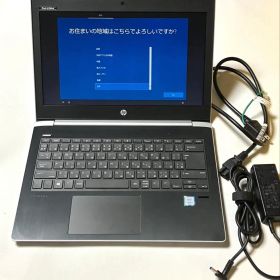 HP ProBook 430 G5 i3/8GB/SSD256GB初期化済