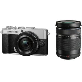 OM SYSTEM PEN E-P7 EZダブルズームキット シルバー EP7WKITSLV