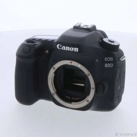 ソフマップ 〔中古品〕 EOS 80D ボディ ブラック【262】