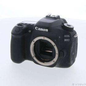 ソフマップ 〔中古品〕 EOS 80D ボディ ブラック【262】
