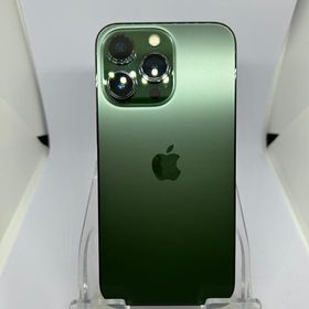 ○美品 SIMフリー iPhone13Pro 128GB アルパイングリーン