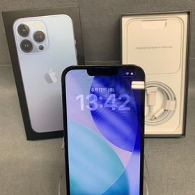 美品 国内版 SIMフリー iPhone13pro 512GB シエラブルー色