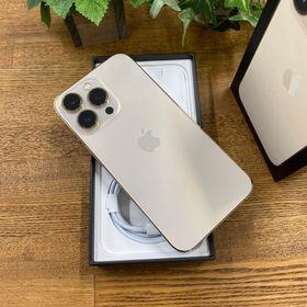 新品同様 iPhone 13Pro 128GB ゴールド 国内SIMフリー 送料無料