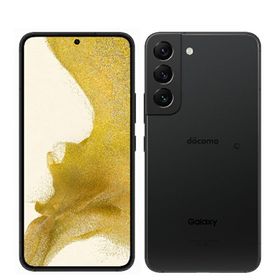 【中古】 SCG13 Galaxy S22 ファントムブラック scg13bk8mtm