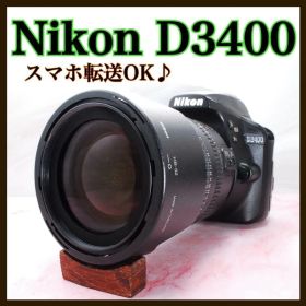 すぐに使える◆ニコン D3400◆スマホ転送◆デジタル一眼レフ◆バッテリー2個
