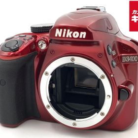 【中古】 【良品】 ニコン D3400 ボディ レッド