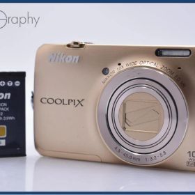 ニコン Nikon COOLPIX S6300 10X バッテリー付属 同梱無料 #ks700