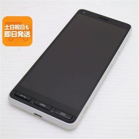 超美品 かんたんスマホ2＋ A201KC ホワイト スマホ 白ロム 中古 あすつく 土日祝発送OK