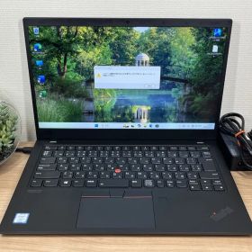 訳有品〉0569 Thinkpad X1 Carbon 7th 16GB 256GB i7 office2024 ノートパソコン Windows11