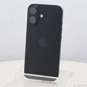 ソフマップ 〔中古品〕 iPhone16 512GB ブラック MYE23J／A SIMフリー【258】