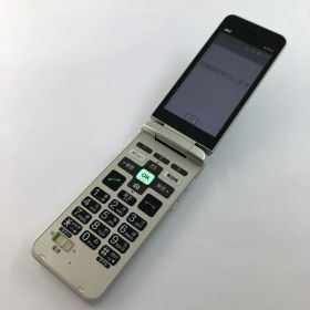 au かんたんケータイ　KYF41 シルバー 　新品 かんたんケータイ KYF41 中古 8,280円 | ネット最安値の価格比較