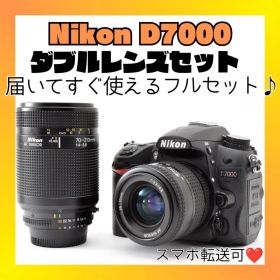 ❤️美品❤️Nikon D7000 ダブルレンズセット❤️スマホ転送OK❤️