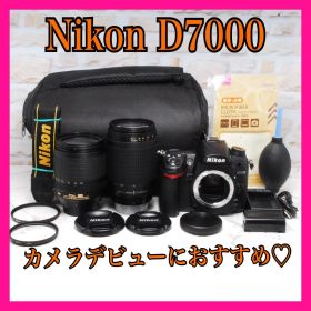 ❤️超望遠レンズ付きダブルレンズ❤️Nikon D7000 カメラデビューにおすすめ