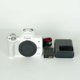 [美品] Canon EOS Kiss M [ボディ ホワイト] | Canon EF-Mマウント