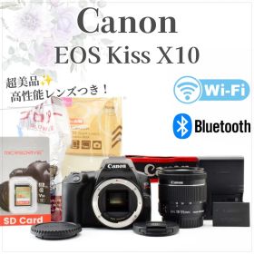 超美品✨キヤノン EOS KissX10✨高性能 STMレンズセット✨一眼レフ