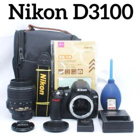 Nikon D3100 美品 手振れ補正レンズ付 初心者安心入門セット バッグ