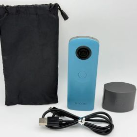 【動作確認済】RICOH THETA SC ブルー リコー シータ 360度カメラ