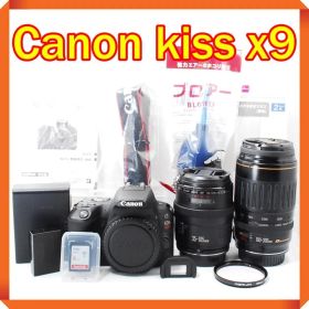 Canon kiss x9 一眼レフカメラ スマホ転送 ダブルレンズセット