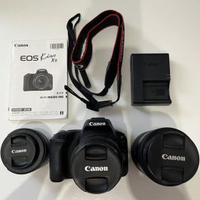Canon EOS kiss x9 レンズ3本セット
