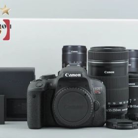【中古】Canon キヤノン EOS Kiss X9i ダブルズームキット 元箱付き