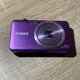 2097 Sony Cyber-Shot DSC-WX70 パープル 動作確認済み デジカメ【ネ】