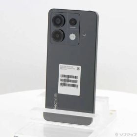 ソフマップ 〔中古品〕 Redmi Note 13 Pro 5G 256GB ミッドナイトブラック AUREDMIN13P5G au SIMフリー【305】