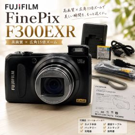 FUJIFILM FinePix F300EXR ブラック コンデジ
