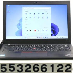 lenovo ThinkPad X280 Core i3 8130U 2.2GHz/8GB/256GB(SSD)/12.5W/FWXGA(1366x768)/Win11 【553266122】