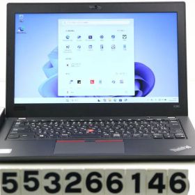 lenovo ThinkPad X280 Core i3 8130U 2.2GHz/8GB/256GB(SSD)/12.5W/FWXGA(1366x768)/Win11 【553266146】