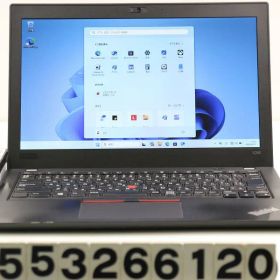 lenovo ThinkPad X280 Core i3 8130U 2.2GHz/8GB/256GB(SSD)/12.5W/FWXGA(1366x768)/Win11 【553266120】